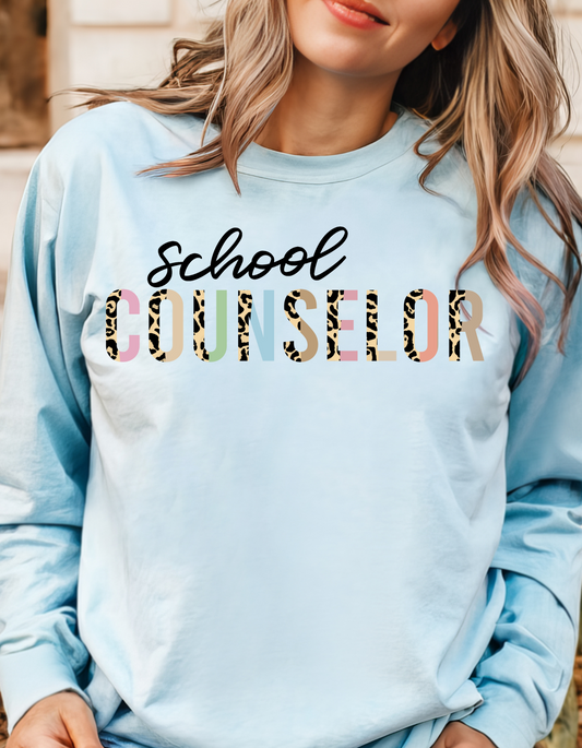 School Counselor Crew Sweatshirt