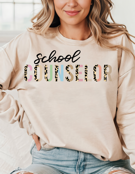 School Counselor Crew Sweatshirt