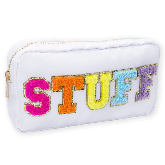 White Chenille Bag Stuff