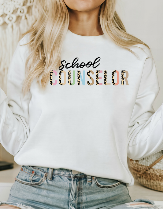 School Counselor Crew Sweatshirt